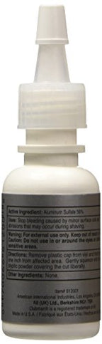 Clubman Nick Safe Styptic Powder, Body Care Talcum Powder, 0.25 oz Single Item Bottle