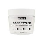 Styler Eco Glitter Pomade Strong Hold Edge Gel With Unicorn Flower Extract - 3 oz
