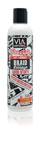 VIA Natural Freestyle Braid Release Haircare Mousse, Gentle & Nourishing Formula for Normal Hair