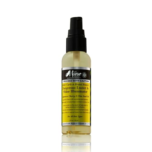 The Mane Choice Mane choice proceed with caution killer curls & brutal bounce dangerous luster & shine illuminator, 2 Ounce