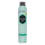 HASK Tea Tree Invigorating Dry Shampoo for Oily, Itchy Scalps (Adult Haircare) - Oil Control, Oil Absorption, Scalp Rebalancing, Hypoallergenic, Sulfate- & Paraben-Free, Cruelty-Free - 8.1oz Single It