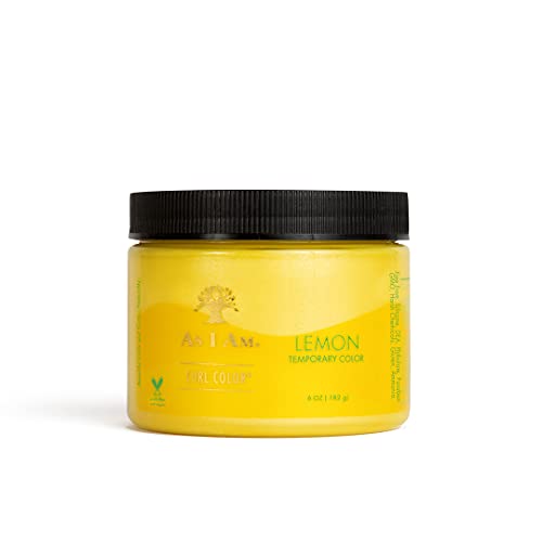 As I Am Curl Color - Lemon Yellow - 6 oz - Temporary Color & Curling Gel