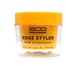 Styler Eco Glitter Pomade Strong Hold Edge Gel With Unicorn Flower Extract - 3 oz