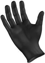 Semper Guard Black Vinyl Cleaning Gloves for Cleaning and Organizing, XL Size, 100-Count Pack (1 Total Pack)