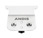 Andis 04545 Cordless T-Outliner Lithium Ion Replacement Square Blade - Carbon Steel
