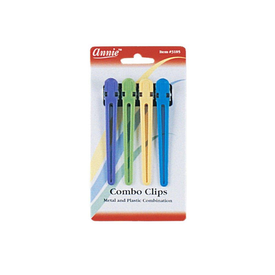 Annie Combo Clips Metal and Plastic Combination #3185