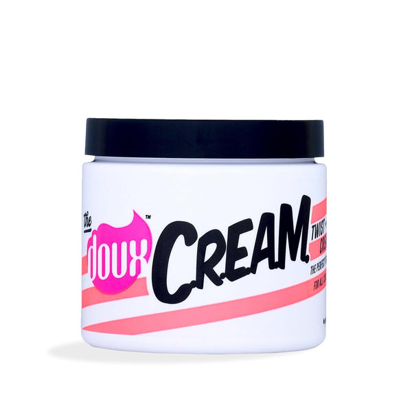 The Doux CREAM Twist & Curl Cream – Curl Defining Cream with Coconut & Avocado Oils for Curly Hair – Frizz Control & Long-Lasting Moisture for Twist Outs, Natural Styles, and Textured Hair Types