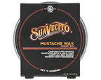 Suavecito Mustache Wax - Whiskey Bar (1.5 oz) - Male Haircare Scented Cream, Portable Travel Tin, All-Day Hold for Curly Hair Control, Moisturizing Facial Grooming Moisturizer