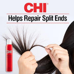 CHI Shine Infusion Hair Spray, Weightless Shine & Frizz Control, Reduces Flyaways & Helps Repair Split Ends, Sulfate?Free, Paraben?Free Hair Finish Spray for All Hair Types, 5.3?Oz