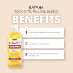 Hollywood Beauty Batana Hair Oil - 8 fl oz Haircare Moisturizer, Daily Hydrating, Soothing Blend for Hair, Scalp & Skin for Adults