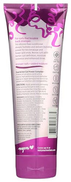 NOT YOUR MOTHER'S Curl Talk Bonding Conditioner - 8 Fl Oz Organic Liquid Haircare & Body Care Product for Adults, Any Hair Type with Curl Enhancement