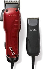Andis Professional Adjustable Envy Combo Hair Clipper + CTX Trimmer Haircut Kit, 74020