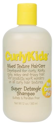 Curly Kids Curly Hair Super Detangling Shampoo, 12oz