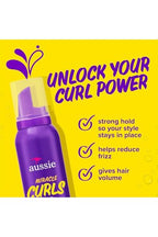 Aussie Aussie Miracle Curls Styling Mousse With Coconut & Australian Jojoba Oil 6.0 Ounce, 6 Ounces