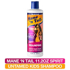 Mane 'n Tail Spirit Untamed Shampoo – Caramel Apple Scented, Gentle Rinse Shampoo & Body Wash for Soft, Silky Hair (11.02 oz)