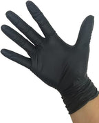 Sempermed Gripstrong Black Nitrlie Gloves (X-large)