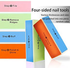 4 Way Shiny Block / 4 Step Buffing Block Shine Nail Buffer Nail Supplies Equipment Nail File