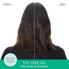 HASK Tea Tree Invigorating Dry Shampoo for Oily, Itchy Scalps (Adult Haircare) - Oil Control, Oil Absorption, Scalp Rebalancing, Hypoallergenic, Sulfate- & Paraben-Free, Cruelty-Free - 8.1oz Single It
