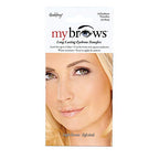 Godefroy MyBrows Long Lasting Eyebrow Transfers, Medium Arch, Dark Brown, 12-Pairs of Brows