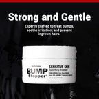 High Time Bump Stopper Sensitive Ingrown Hair Cream | Aftershave Lotion for Men and Women | Razor Bump Balm | 0.5 OZ