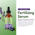 ORS Olive Oil Braidzone Fertilizing Haircare Serum - Liquid Formula with Lavender, Acai, Biotin for Dry Hair & Scalp, 2 oz (1)