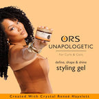 ORS Unapologetic Define, Shape & Shine Styling Gel 12 Ounces