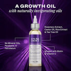 The Mane Choice Alpha Multi-Vitamin Scalp Hair Growth Oil, 4 Fl Oz, 1 Pack, Nourishing Scalp Oil with Biotin, Vitamin C, Rosemary, Rice Extract, Jojoba, Tea Tree & Castor Oil, Lightweight & Non-Greasy