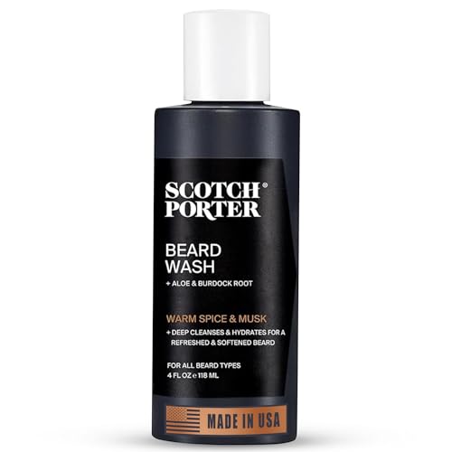 Moisturizing Beard Wash Warm Spice & Powdery Musk / 4 oz