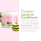 ORS Olive Oil Curlshow Haircare Leave-In Conditioner Gel, Lightweight, Infused with Collagen & Avocado Oil for Strength & Length (16.0 oz)