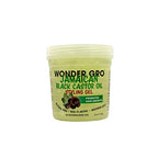 Wonder Gro Jamaican Black Castor Oil Haircare Styling Gel, 16 fl oz - Non-Flaking, Alcohol-Free, Daily Hair Growth Promoter