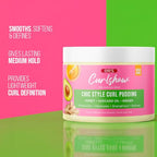ORS Olive Oil Curlshow Curl N Smooth Pudding Infused with Collagen & Avocado Oil for Strength & Length (12.0 oz)