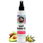 SoCozy Leave-In Conditioner Spray (5.2 Fl Oz) - Paraben-Free Children's Curly Hair Detangler, Hydrating Haircare Cleanser Cream with Kiwi, Keratin, Vitamin B5, Olive Oil, Jojoba Oil, Complementary to 