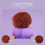 The Mane Choice Tropical Moringa Sweet Oil & Honey Endless Moisture Restorative Haircare Spray, 8 Fl Oz - Restores Hair, Hydrates, Supports Daily Natural Growth & Retention, Curl Refresher, Frizz Figh
