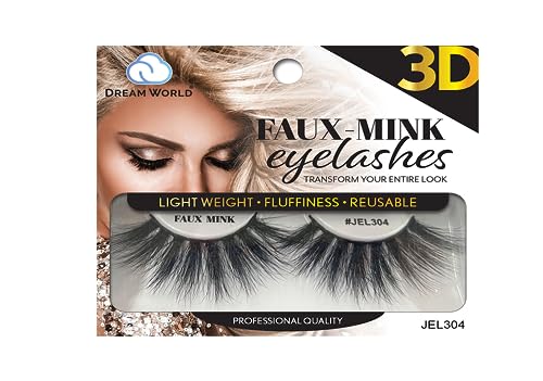 Faux Mink Eyelashes 3D (JEL 304)