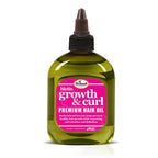 Difeel Growth & Curl Biotin Premium Hair Oil 8 oz., Curly Hair