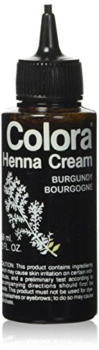 Natural Henna Hair Coloring Powder, Burgundy; 2oz