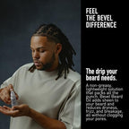 Bevel Beard Oil for Men - Moisturizing Beard Oil with Jojoba Oil and Argan Oil, Adds Shine and Helps Prevent Dryness, Frizz and Breakage, 1 Oz