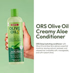 ORS Olive Oil Creamy Aloe Conditioner for Rejuvenating Moisture 16 Ounces