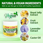 PINK LEMON Braiding Gel - Tea Tree - Maximum Hold, No Flaking, Long Lasting Hold, High Shine. For Micro, Inter, Dread, Faux, Loc, Twist, Braid, Edge. (15 oz)