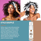 OKAY Coconut Hair Styling Mousse - 8 oz (222 ml), Unisex Formula for Normal Hair
