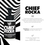 Chief Rocka Xtreme Moisture Mousse for Curly Hair – Curl Defining Hair Mousse for Women with Lasting Hold, Frizz Control & Shine – Styling Foam for Wavy Hair, Coily Hair & Natural Hair Products, 8oz