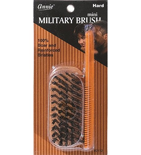 Soft Mini Wave Brush #2112-100% Pure Boar Bristles hair styling comb, hair styling, styling comb, natural bristles, reinforced bristles, boar bristles
