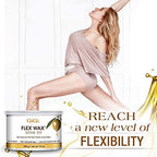GiGi Olive Oil Flex Soft Wax Hair Removal Product - Nourishing, Flexible for Smooth Skin, 13oz Body Care Cosmetic with Lid for Storage, Ideal for Waxing