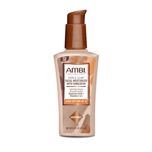 Ambi Skin Care Even & Clear Daily Moisturizer SPF 30-3 oz