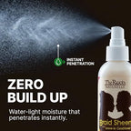 The Roots Naturelle Braid Sheen Braid Spray | 12 Fl Oz | Leave-in Conditioner with Shea Butter | Enriched with Vitamins and Essential Oils | Anti-Itch, Anti-Frizz | Great for Twists and Locs