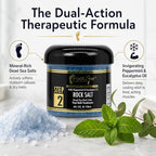 Regular Rock Salt for Bath - Relaxing and Refreshing - 4Oz