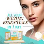 GIGI Wax Essentials, Applicators & Muslin Strips for Face & Body