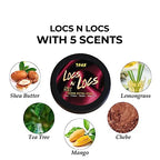 Locs & Locs Gel - 5X Super Extra Hold, Natural & Non-Damaging for Locs, Braids, Twists - 16 Oz (Lemongrass, 1 Pound(Pack of 1))