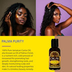 Okay black jamaican castor oil, Brown, 2 Fluid Ounce (Pack of 12)
