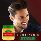 Three Flowers Brilliantine Solid Pomade – Classic Hair Pomade for Men, High Shine Hair Dressing for Smooth Sleek Styles, 3.25 oz